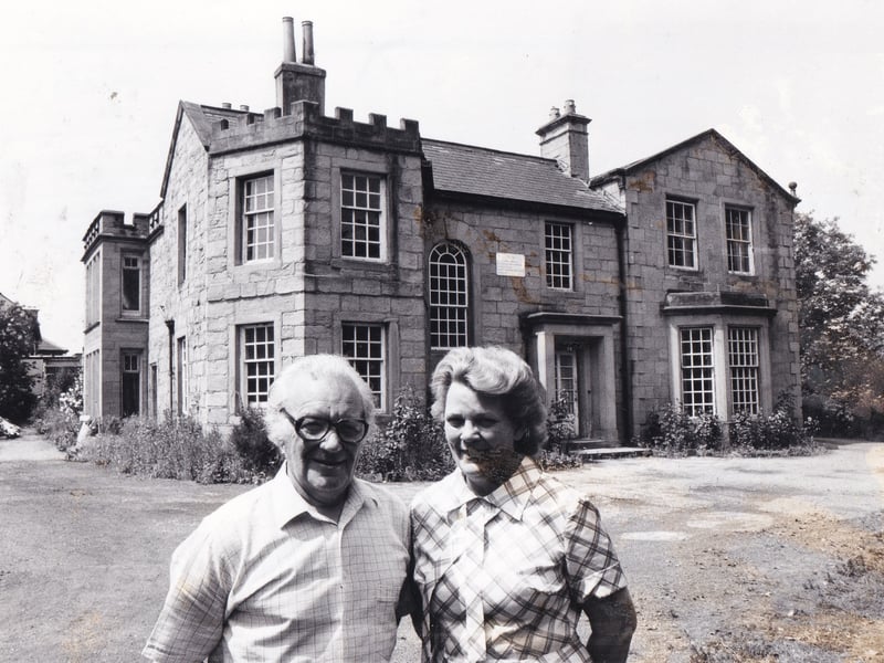 July 1985 and this couple  were fighting a smear campaign over the £50,000 asking price for their 20 room mansion - which they bought from Leeds City Council for the knock-down price of £3,000. In a controversial deal seven years previous foreman mechanic Jack Dixon and his wife Lillian bought Morley Hall - a listed building - for the nominal sum after the council had allowed it to become a vandalised hulk.