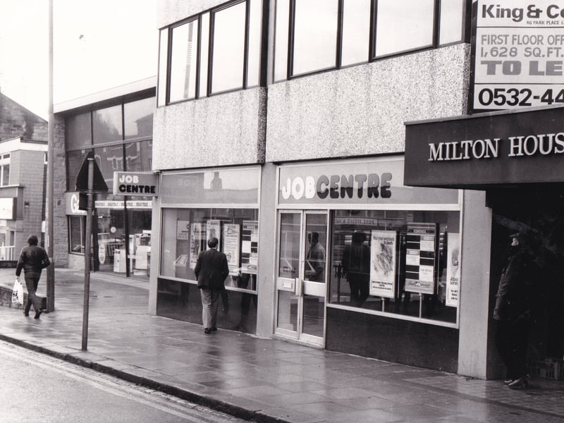 Morley Job Centre in November 1982.