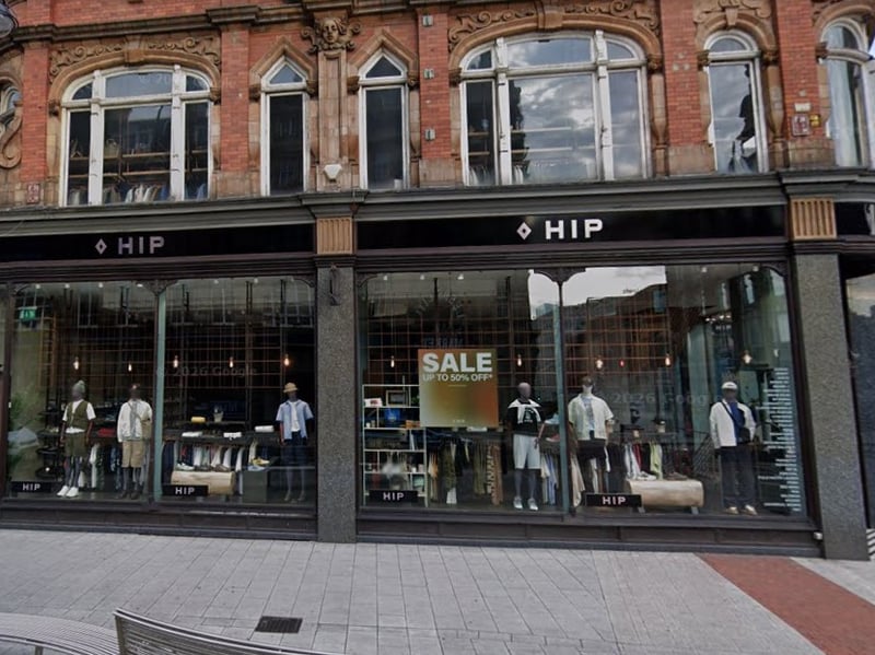 HIP's Victoria Quarter store announced its closure in June, just under 40 years since it was founded in the city. The men's clothing retailer is now an online-only business.