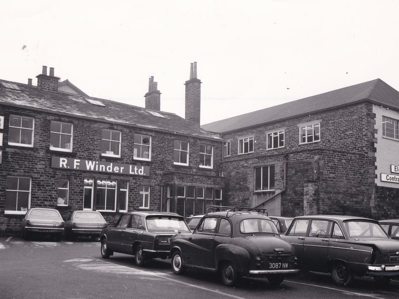 The Stanningley works of R. F. Winder pictured in January 1973.