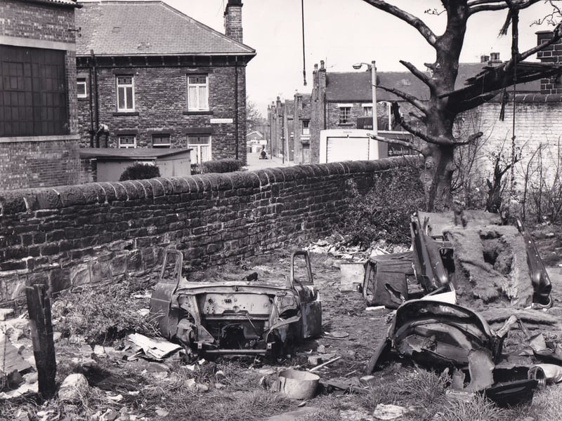 A small section of Stanningley... just off Leeds Bradford Road pictured in May 1970.