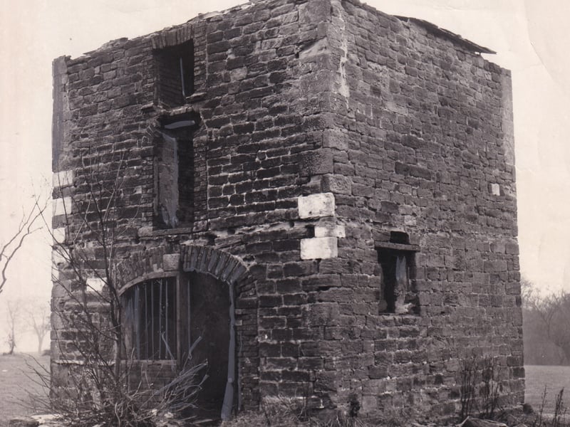 The old pigeoncote at Red Hall estate pictured in December 1968.