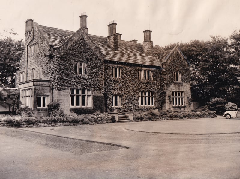 Stone House on Shadwell Lane pictured in July 1955.