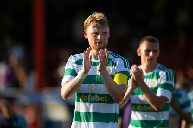 The Celtic centre-back is suspended for the league opener against Dundee after picking up 12 bookings in the last campaign. He'll also miss the match against Kilmarnock the following weekend.