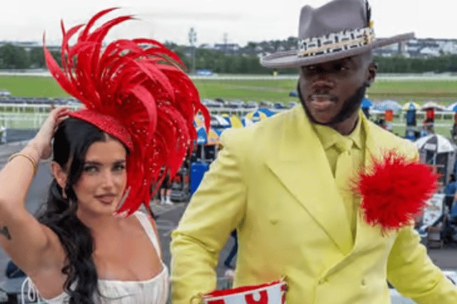 Chloe Koyce and fashion stylist Emmanuel Agbons