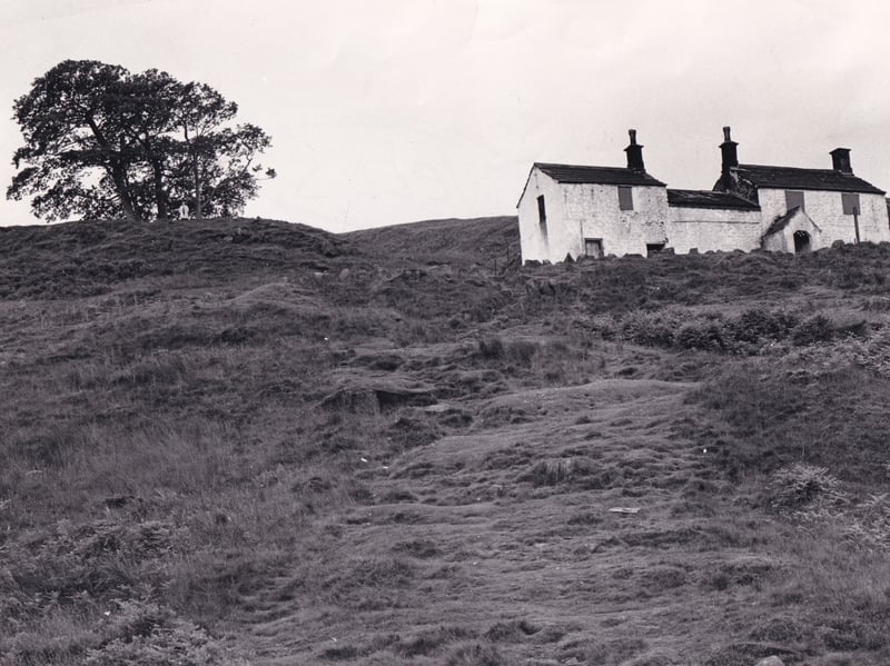 White Wells on Ilkley Moor pictured in October 1972.