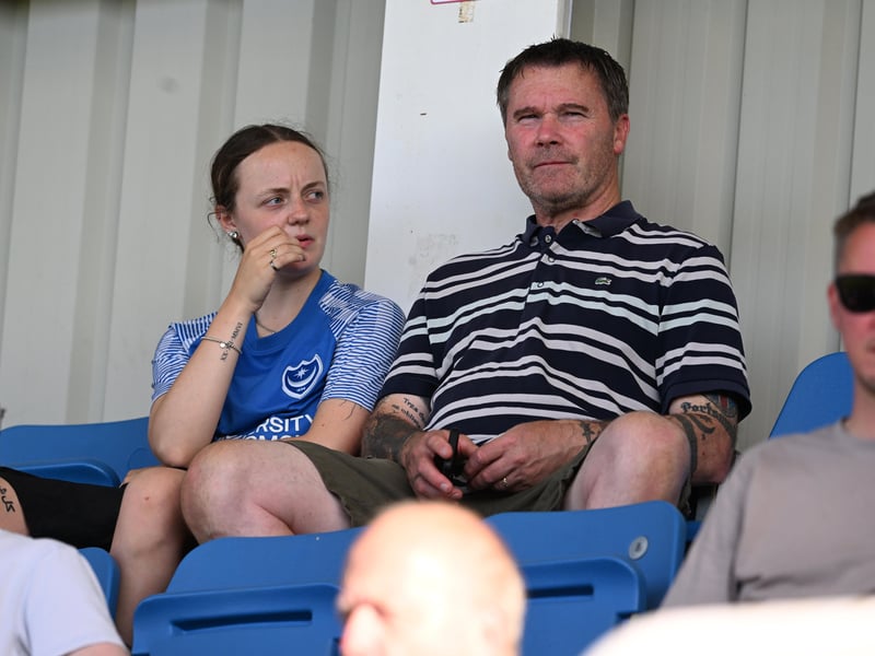 Pompey fans travelled to north Hampshire to cheer on their impressive youngsters at Farnborough. Pics: Graham Hunt.