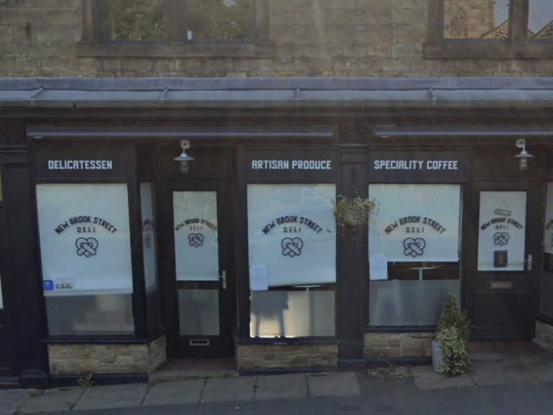 A bustling independent deli and café offering artisan lunches, specialty coffees, cured meats, and locally sourced pantry goods. 🍴 5-7 New Brook St, Ilkley LS29 8DQ