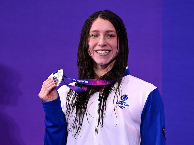 Silver:  Women's 200m Butterfly swimming