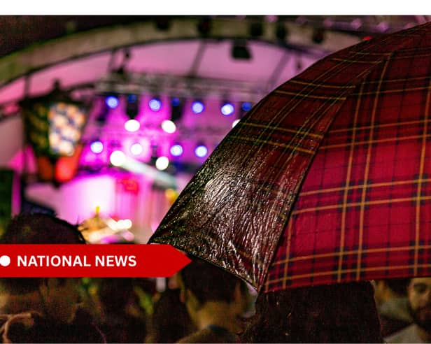 Rain has been forecast for Sunday and Monday