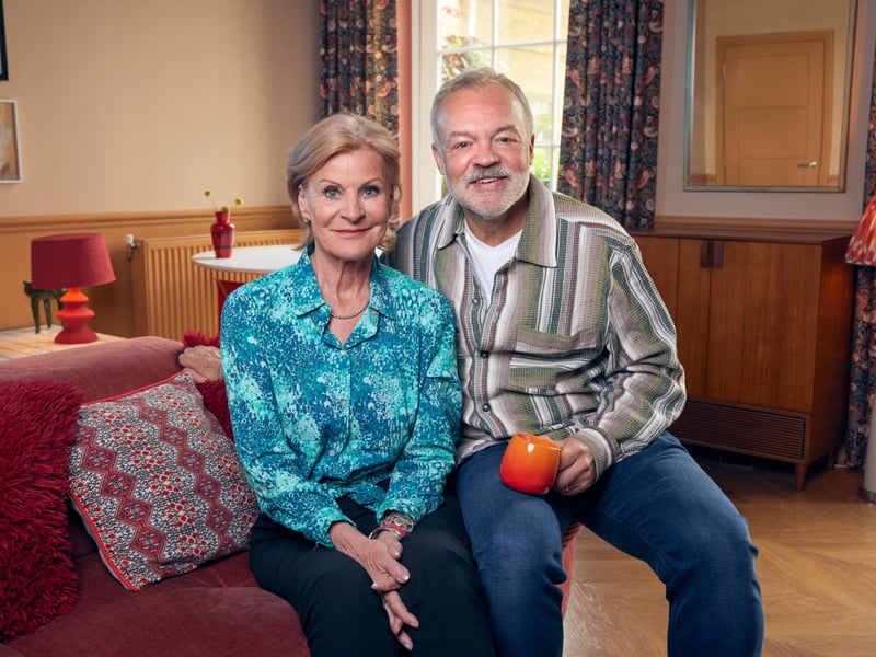 Finally, another not-quite-contestant, Last One Laughing: Ireland host Graham Norton and his Wanging On podcast co-host Maria McErlane will dispense their sage wisdom live for one night only on August 7.