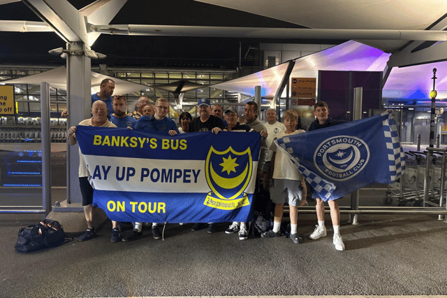 Pompey fans are heading to Germany for Saturday's friendly against Darmstadt. Here are the best photos of the Fratton faithful on social media.