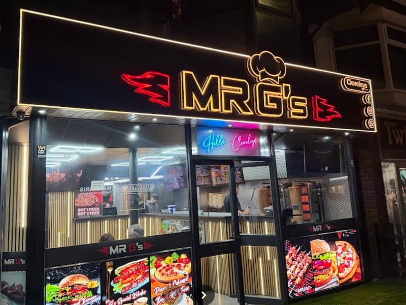 Mr G's, Victoria Road West, Cleveleys, rated five star on July 9