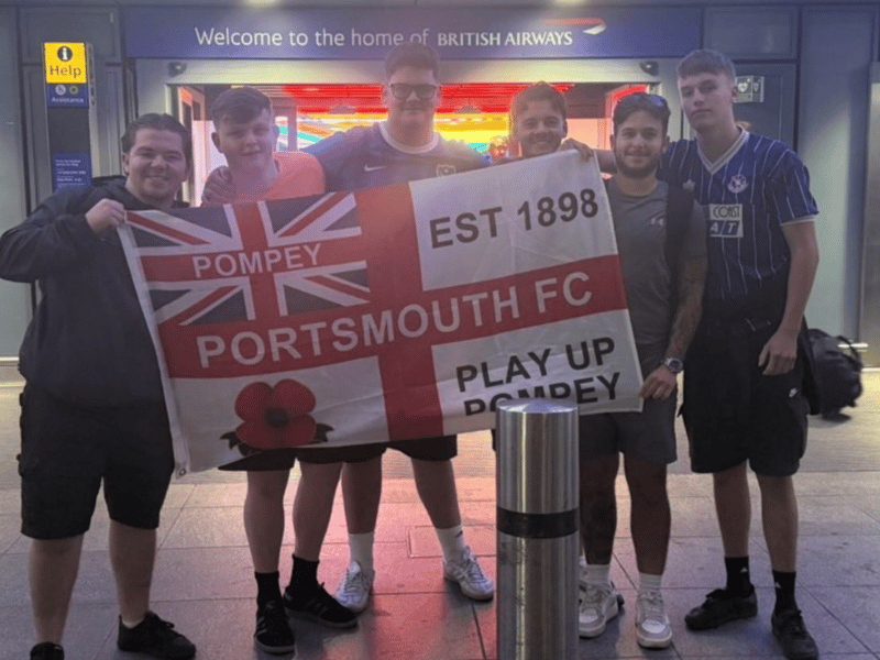 @BenSaun08581464 Germany bound at Heathrow.