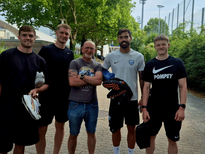 @markpfc with Zak Swanson, Josh Knight, Marlon Pack and Terry Devlin!