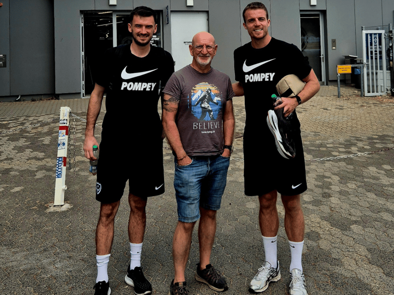 @markpfc loving Germany and meeting more of the Pompey squad.