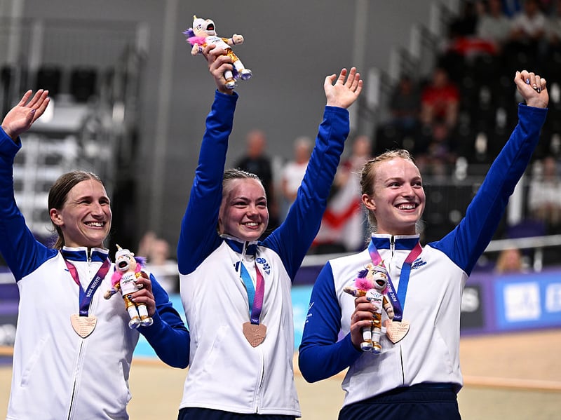 Bronze: Women's Team Sprint cycling