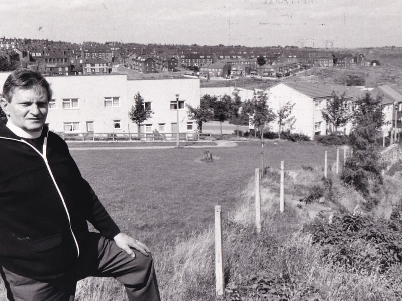 Rev Robert Simpson, vicar of Woodhouse, pictured in August 1978.