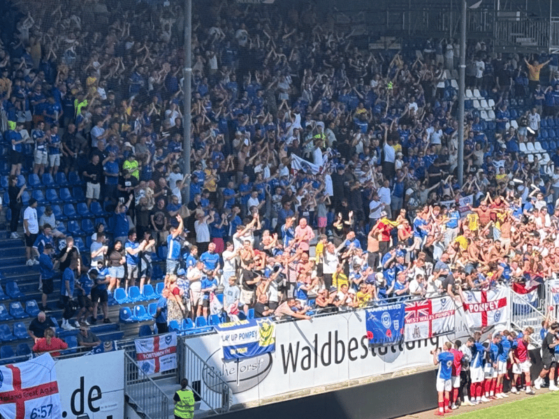 @DerChillen was a big fan of the Pompey support in Darmstadt.