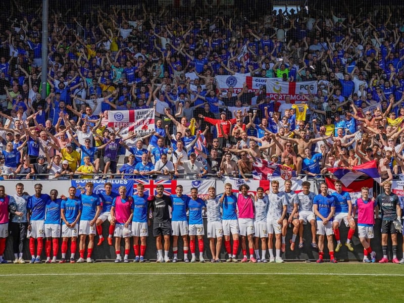 The best photos of Pompey fans enjoying their weekend in Germany for the Blues' friendly against Darmstadt.