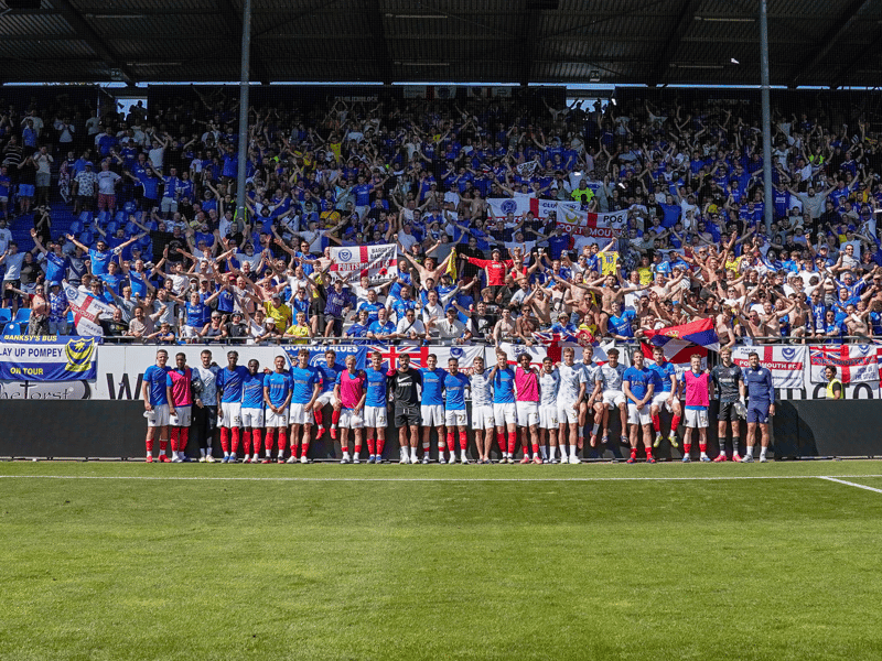 A brilliant effort from everyone at Pompey.