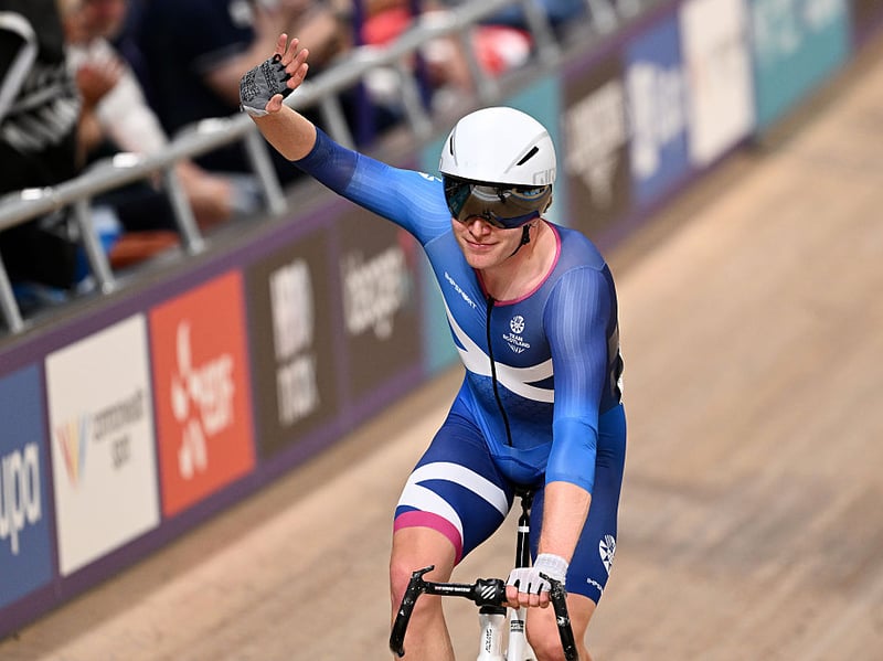 Silver: Men's elimination race track cycling