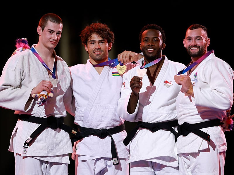Bronze: Under 90kg judo