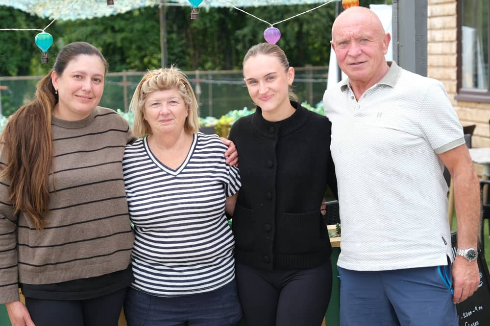 Fabiani Moreira, Martina Keon, Catherine Hanley and John Keon. 