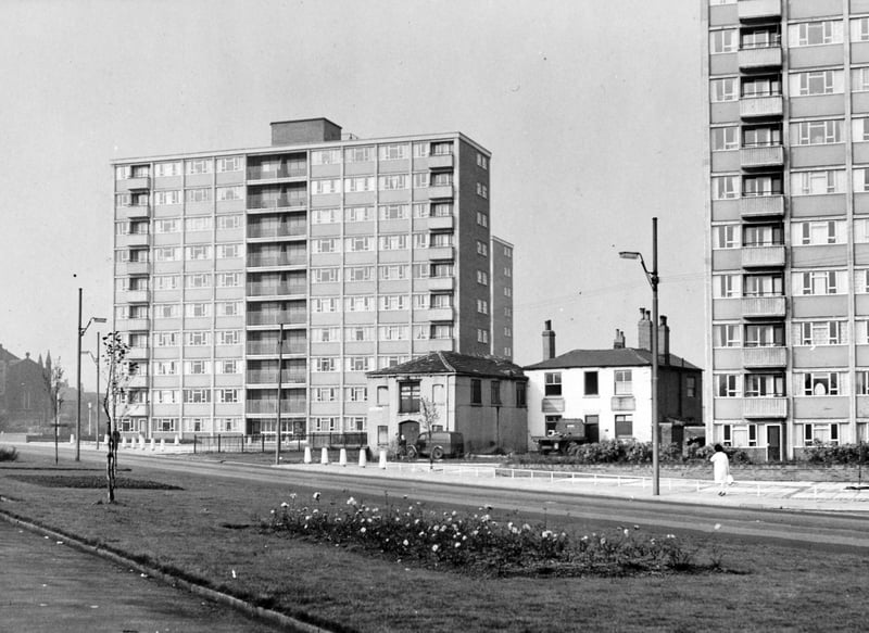 Holbeck Towers, Leeds, in November 1961