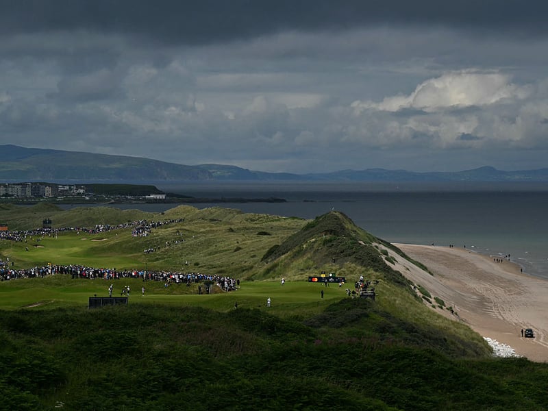 Royal County Down Golf Club, in the Northern Irish country of Antrim, hosted the 153rd Open Championship last year - the third time it has done so. The club's Dunluce Links costs £420 to play but doesn't allow any visitors on a Saturday.