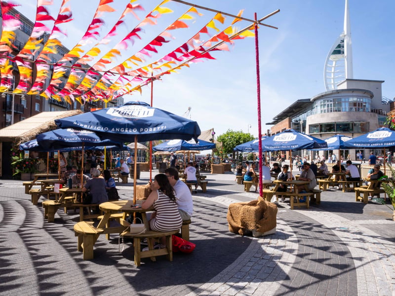 Live music, drinks and street food are on offer at the Castaway Cove this August. 