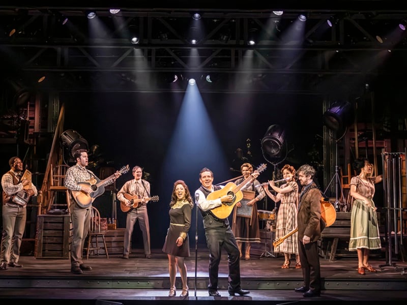 A powerful musical journey charting the iconic love story, soaring highs, and turbulent lives of country music legends Johnny Cash and June Carter. 🎫 Leeds Grand Theatre