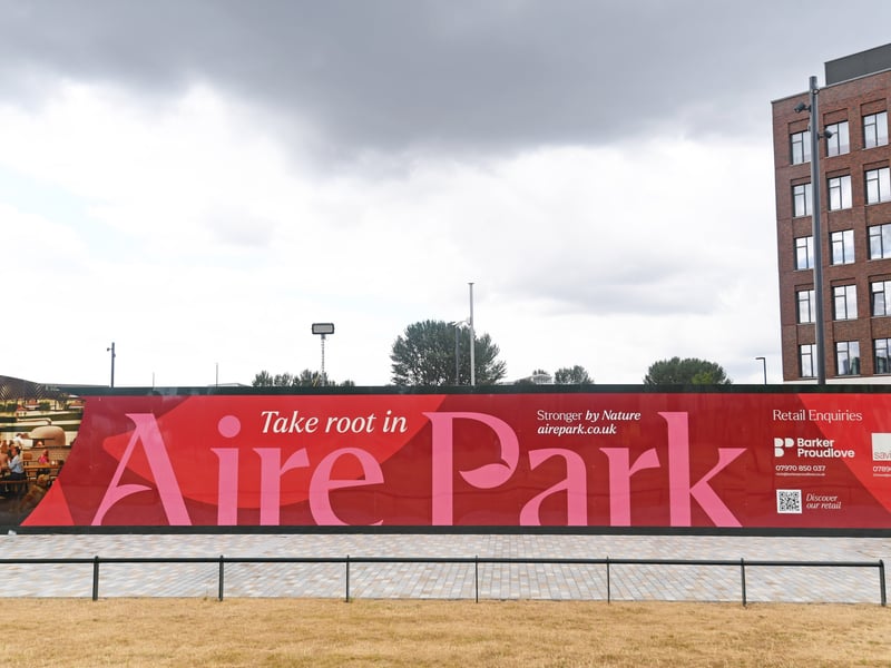 Aire Park is a new 24-acre green space for the public to enjoy