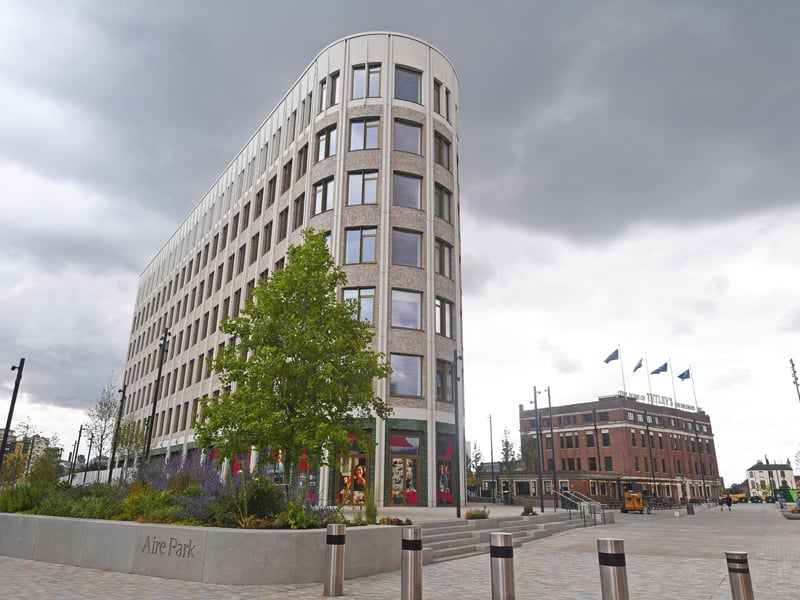 The Kellstone Building is a seven-story mixed-use commercial building which is new to the area