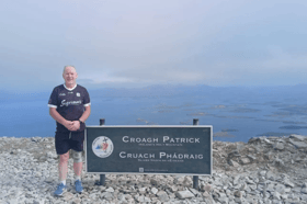 John Mullarkey on Croagh Patrick