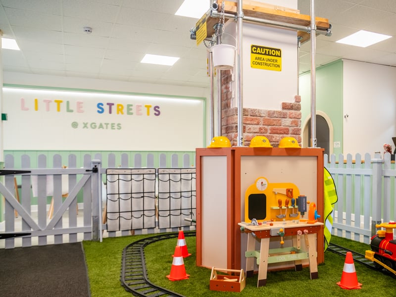 Little Streets has transformed an empty retail unit into an immersive indoor role-play village for children at Crossgates Shopping Centre.