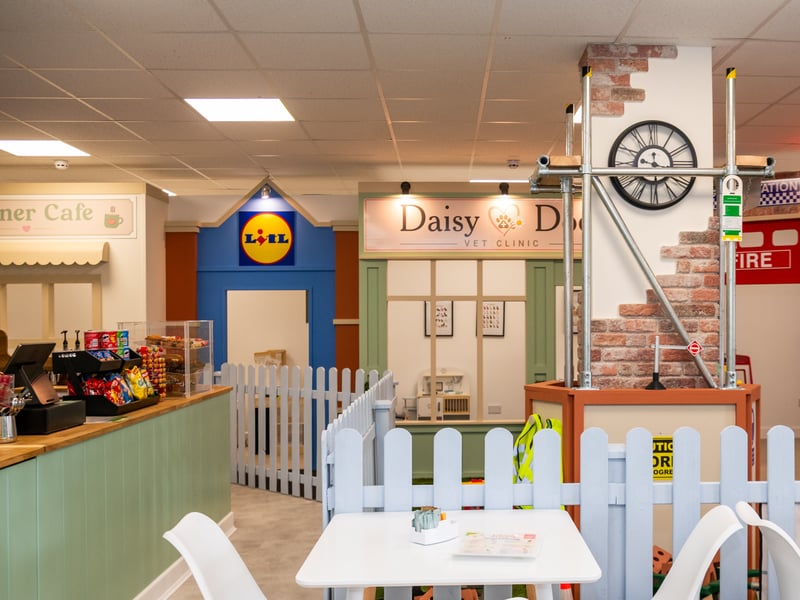 Little Streets has transformed an empty retail unit into an immersive indoor role-play village for children at Crossgates Shopping Centre.