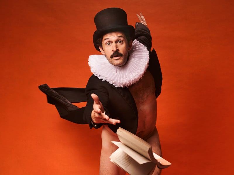 Garry Starr is back for the third year with his hugely popular five star show Classic Penguins. “This is a show about literature – particularly Penguin classic paperbacks – which are lined up in a bookcase at the front of the stage. It also features Garry Starr, a very funny man who is peculiarly averse to wearing trousers.” Garry Starr: Classic Penguins will run at Pleasance Courtyard from August 5 to 30.