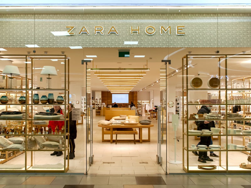 Though Leeds has an ever-busy Zara, the city lacks a Zara Home. The homeware spin-off sells interior decoration and furniture.