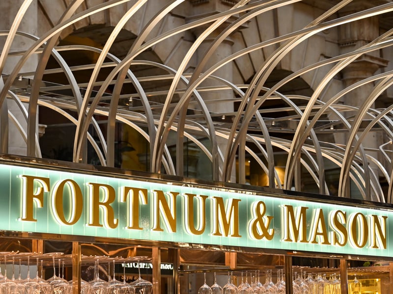 Fortnum & Mason is an upmarket department store known for its fantastic range of fine teas. The only UK location outside the capital is in Bicester Village in Oxfordshire.