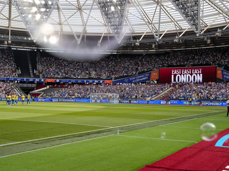 More fantastic photos of Pompey faithful at London Stadium for Carabao Cup contest against West Ham.