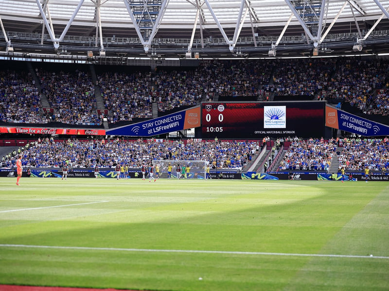 More fantastic photos of Pompey faithful at London Stadium for Carabao Cup contest against West Ham.