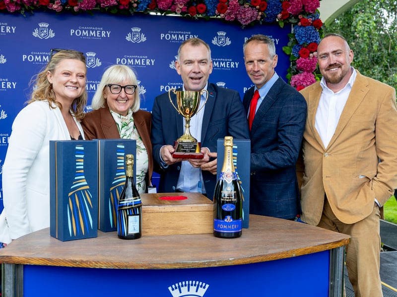 Champagne Pommery Cuvee Louise Gold Cup winner Jonny Concrete