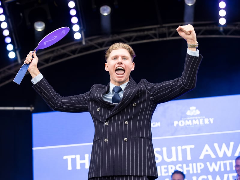 Reece McNamara wins best suit