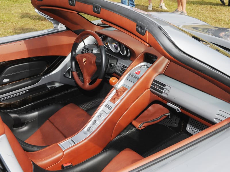  A Porsche Carrera GT worth over £1 million