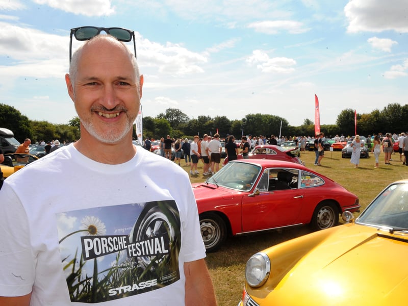 Steve Johnson, a director of Porsche Club UK