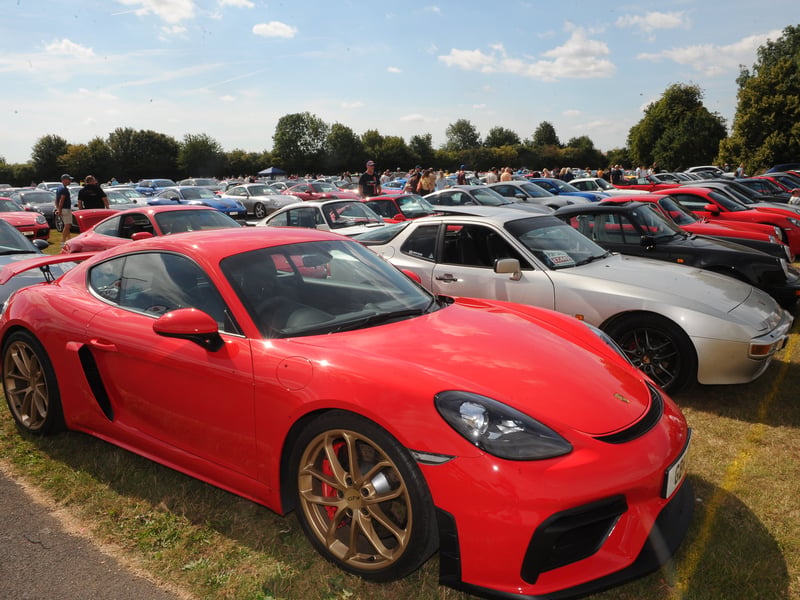 The annual event celebrates Porsche cars