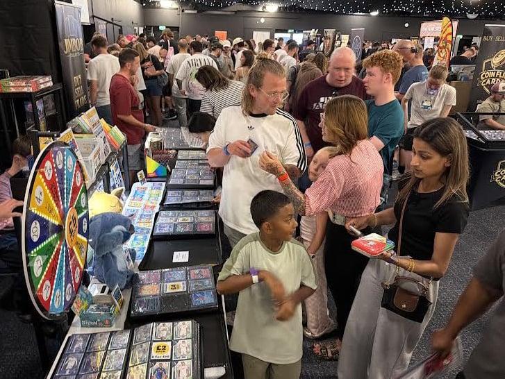 Over 150 traders were at the event