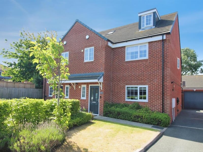 This four bedroom and two bathroom semi-detached house is for sale with Emsleys for £400,000