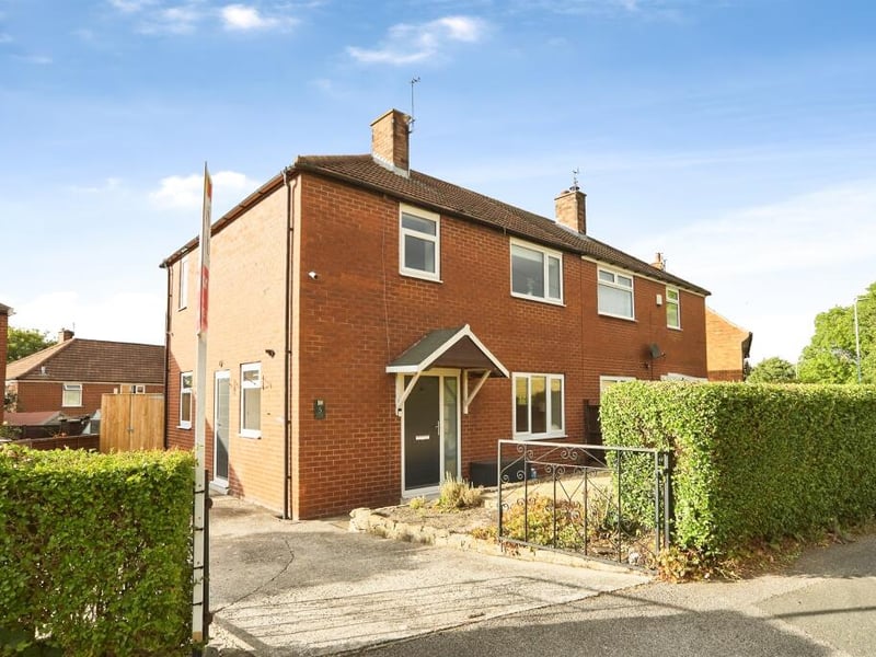 This three bedroom and one bathroom semi-detached house is for sale with William H Brown for £230,000